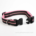 Soft Padded Breathable Nylon Pet Collar Adjustable